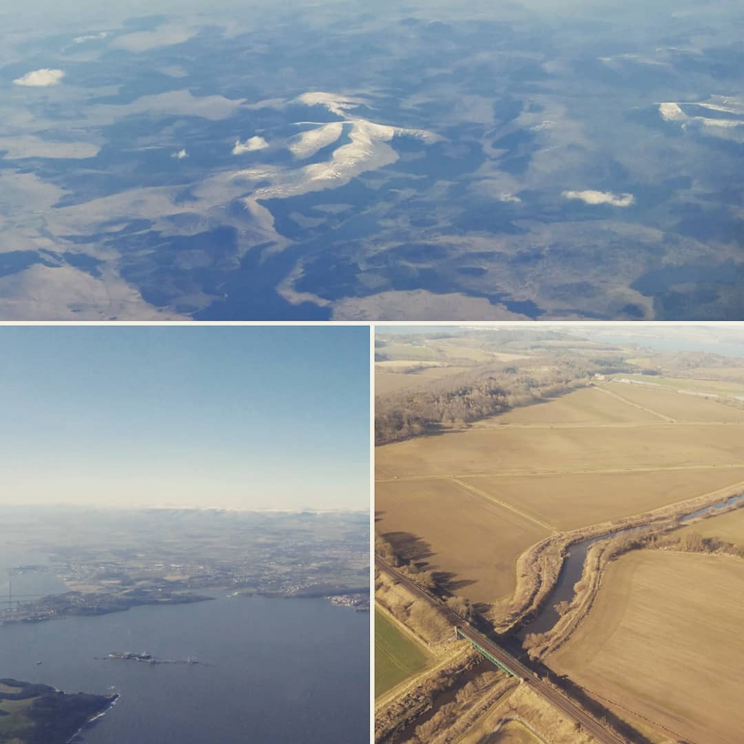Z góry Szkocja też piękna :) Ale jednak Irlandia to jest moje…