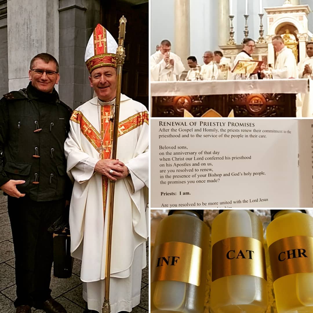 Msza Krzyżma jak co roku w diecezji Waterford&Lismore gdzie…