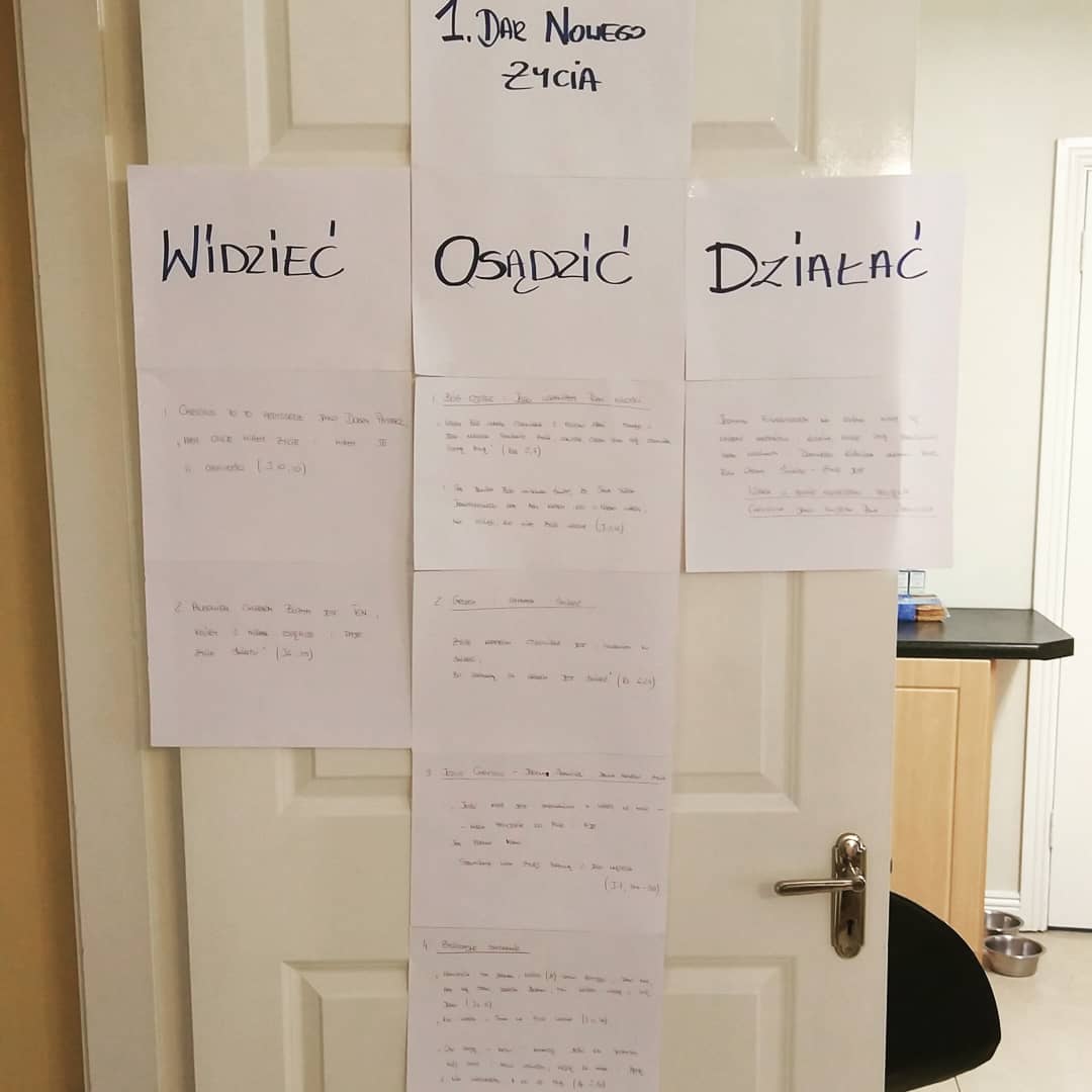 Spotkanie formacyjne kręgu #DomowyKościół to bardzo konkretne…