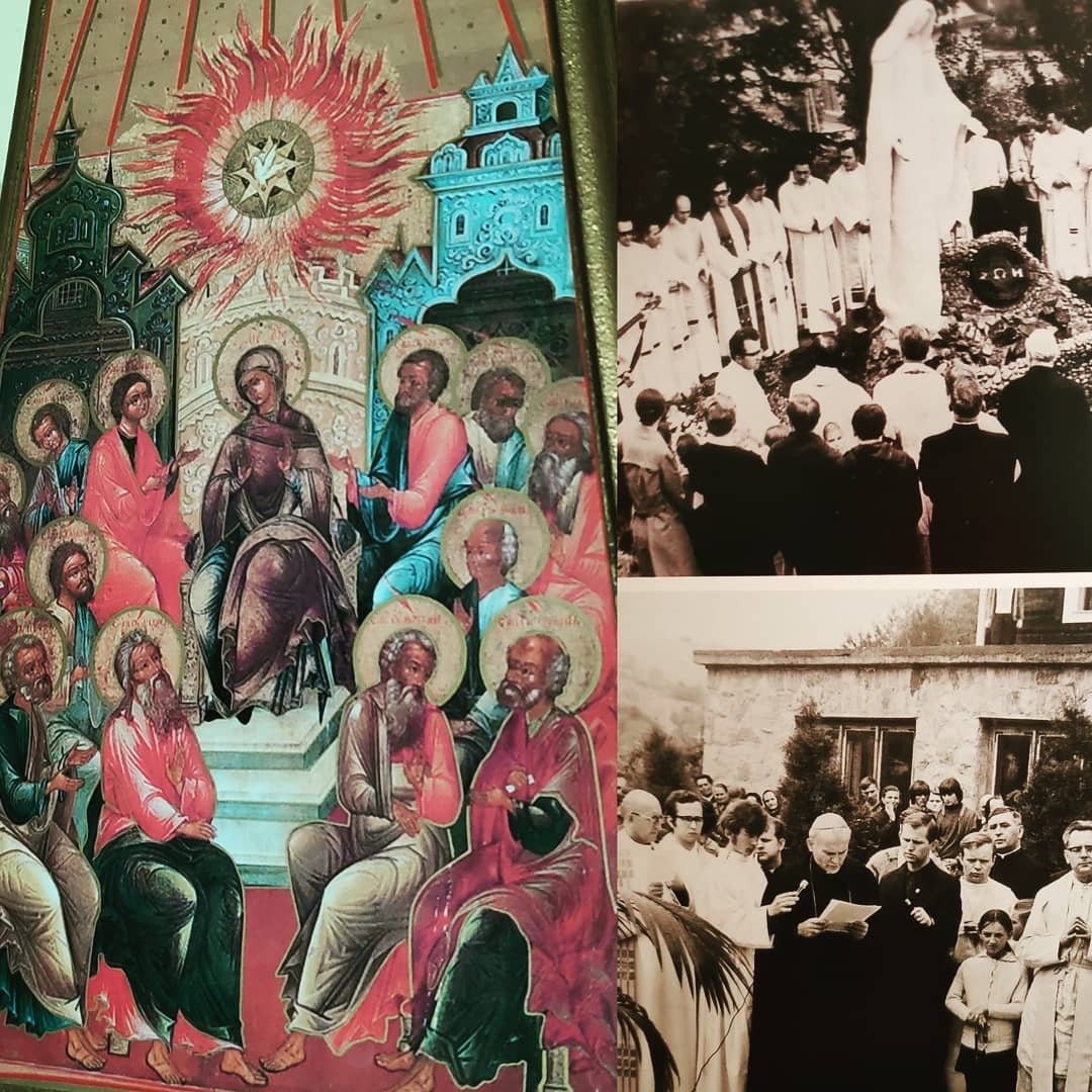 Dzień po Zesłaniu Ducha już drugi raz w całym Kościele wspominamy #MaryMotherOfTheChurch. Jest bardzo inspirujące jak w 