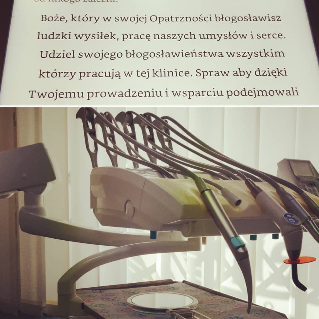 Jest taka klinika dentystyczna gdzie, kiedy jestem, to każdego…