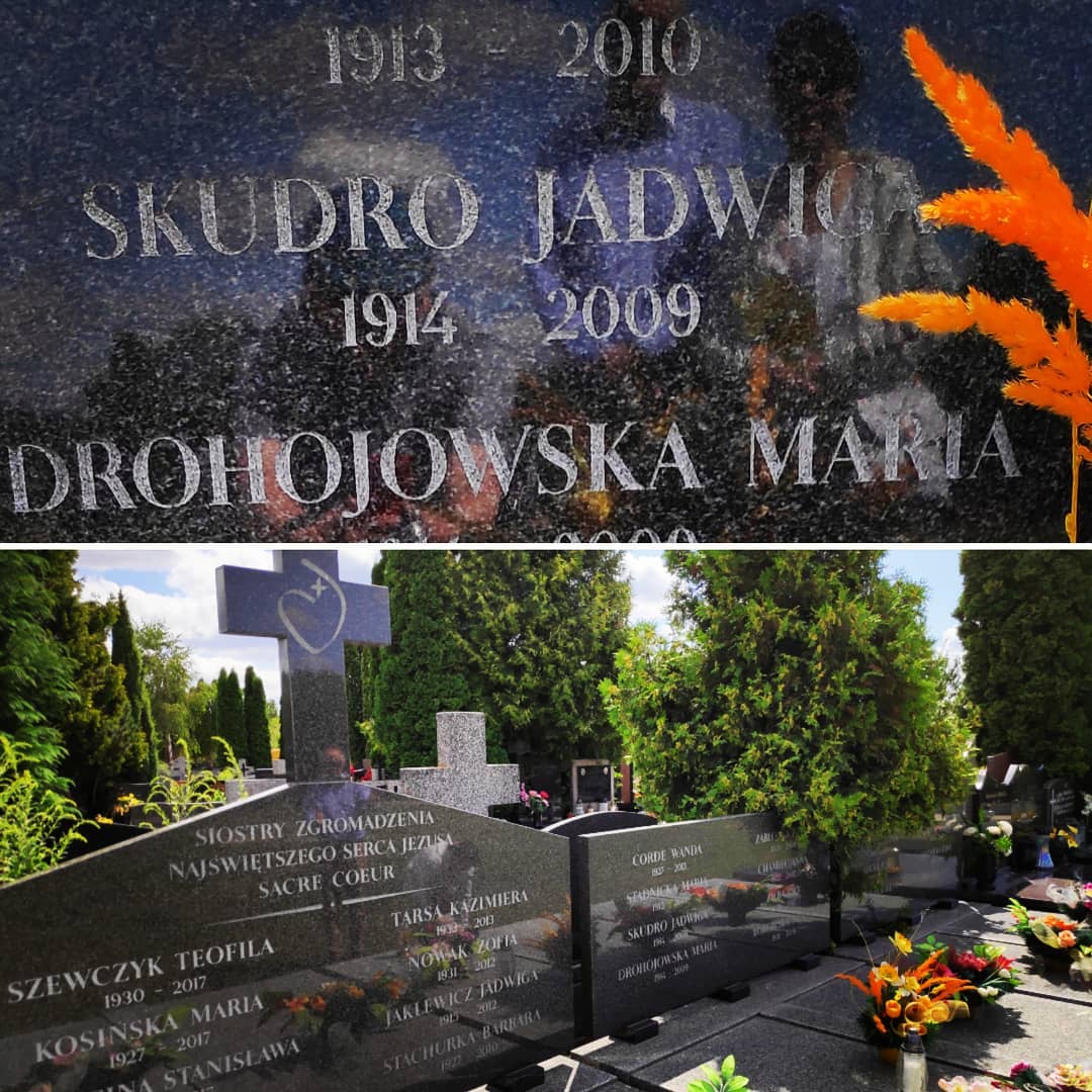 Odwiedziny na grobie siostry Jadwigi Skudro, która była bliską…