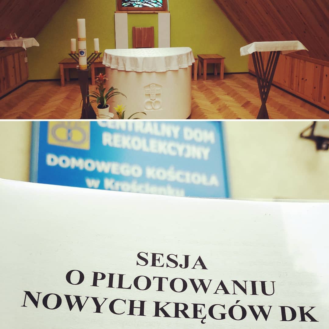 Rozpoczynamy rekolekcje sesji o pilotowaniu nowych kręgów Domowego Kościoła. Szczególny czas przekazywania charyzmatu ws