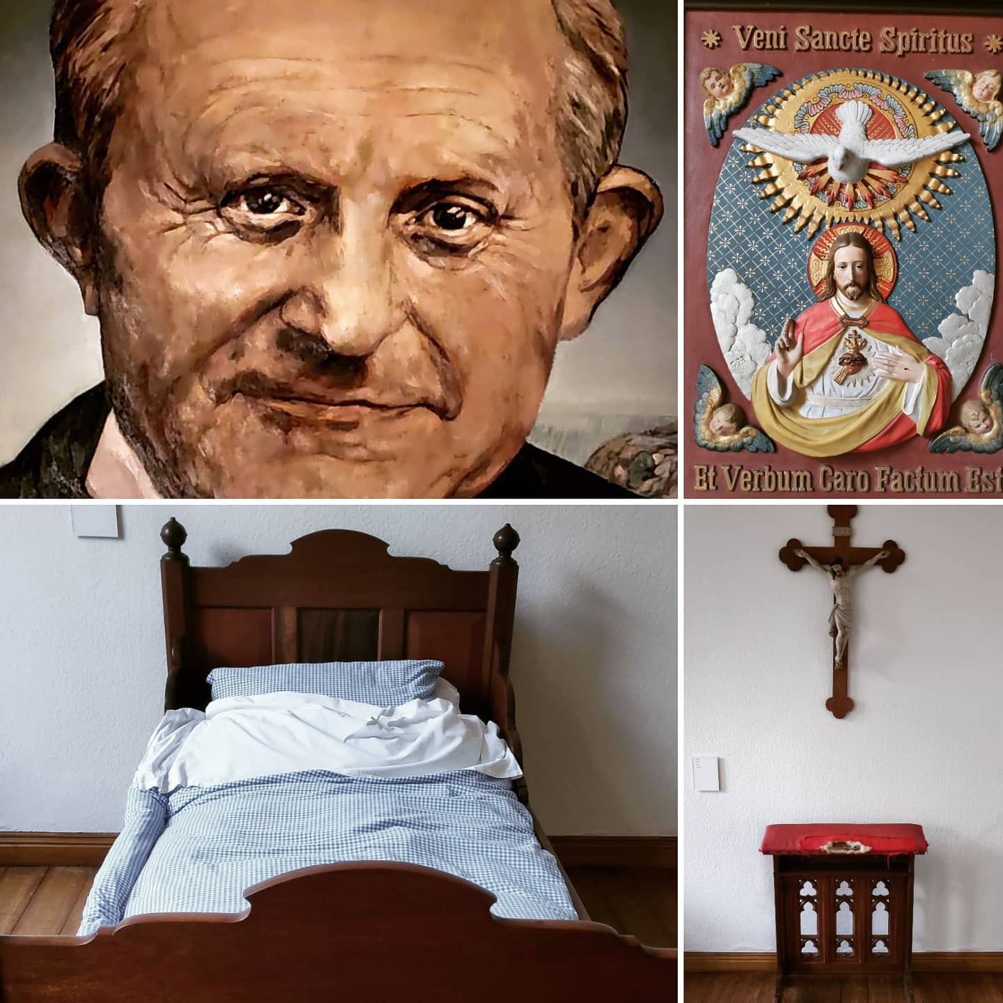 W tym miejscu dokładnie 111 lat temu przechodził do wieczności św. Arnold Janssen. Leżąc sparaliżowany od dłuższego w ty