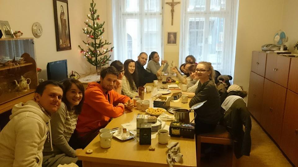 We invited our Polish friends for the New Years' Mass :) -- Na…