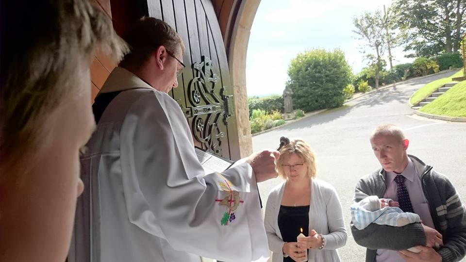 Today I had a privilege to use a very ancient rite of blessing…