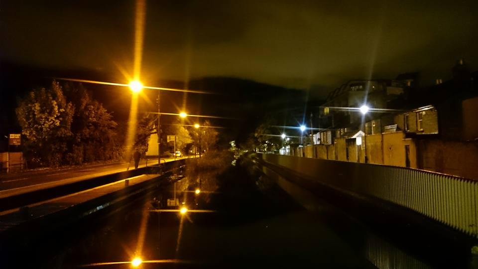 Dublin by night. Nocny spacer z gościem z Polski po dzielni :)