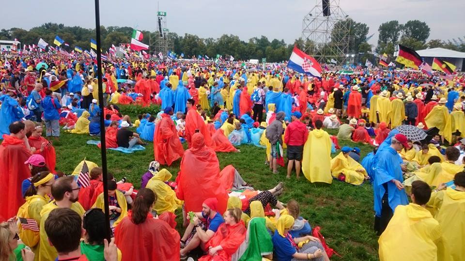 Chodzimy sobie po tym Krakowie, tysiące ludzi z ogromną ilością…