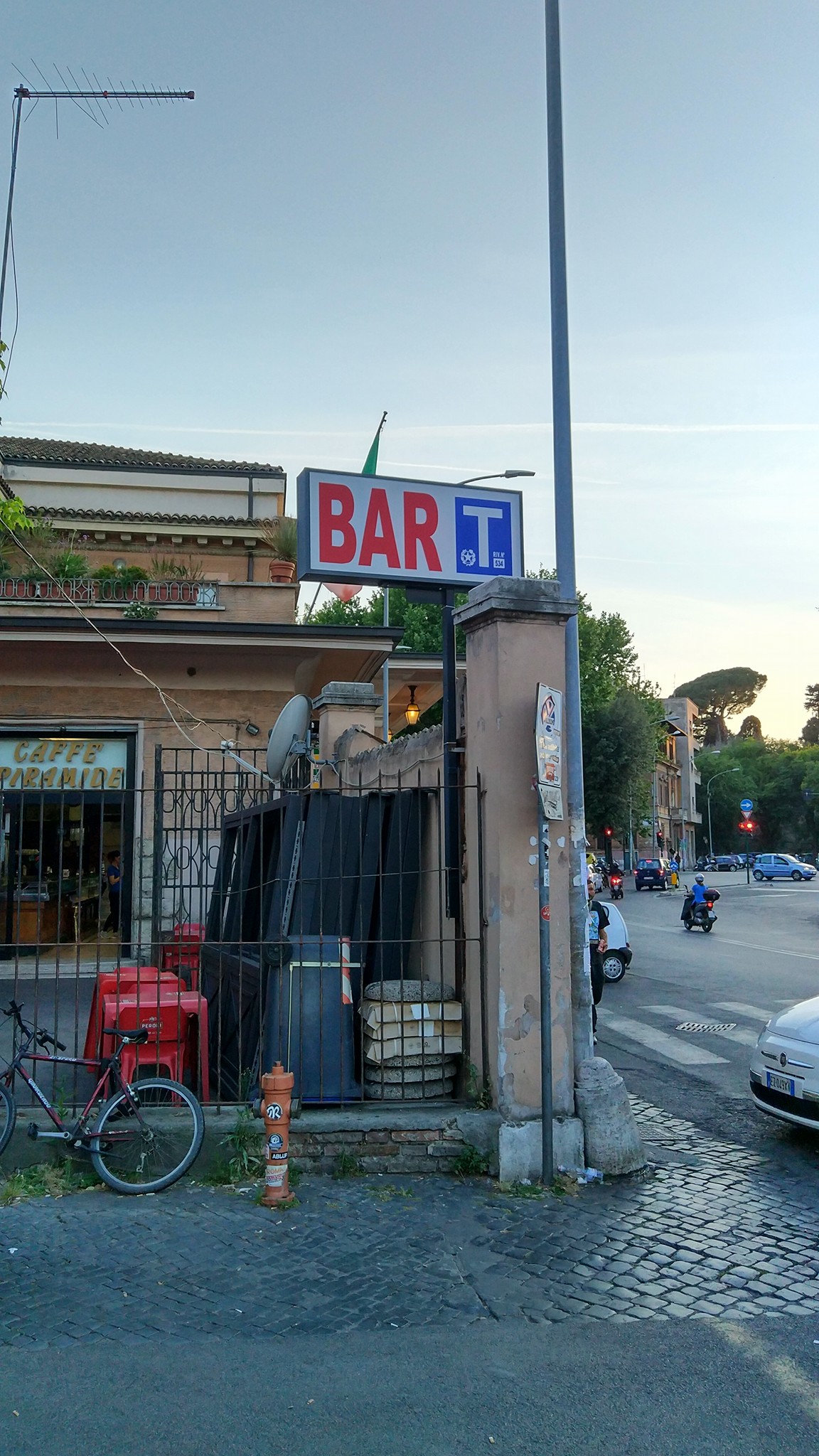 Even in Rome I'm having my own place :)