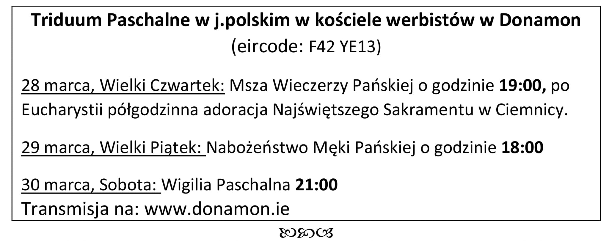 Jak jest ktoś w okolicy to zapraszamy do modlitwy w te…