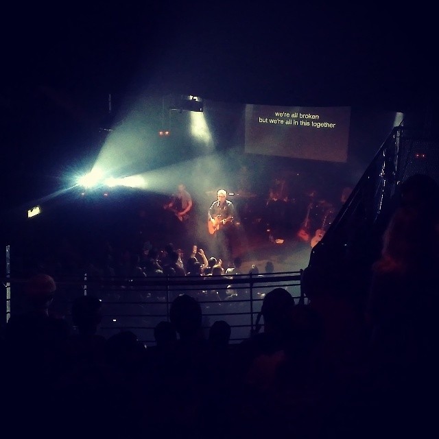 We welcome with praise Lord! :) #MattMaher kicks off the night…