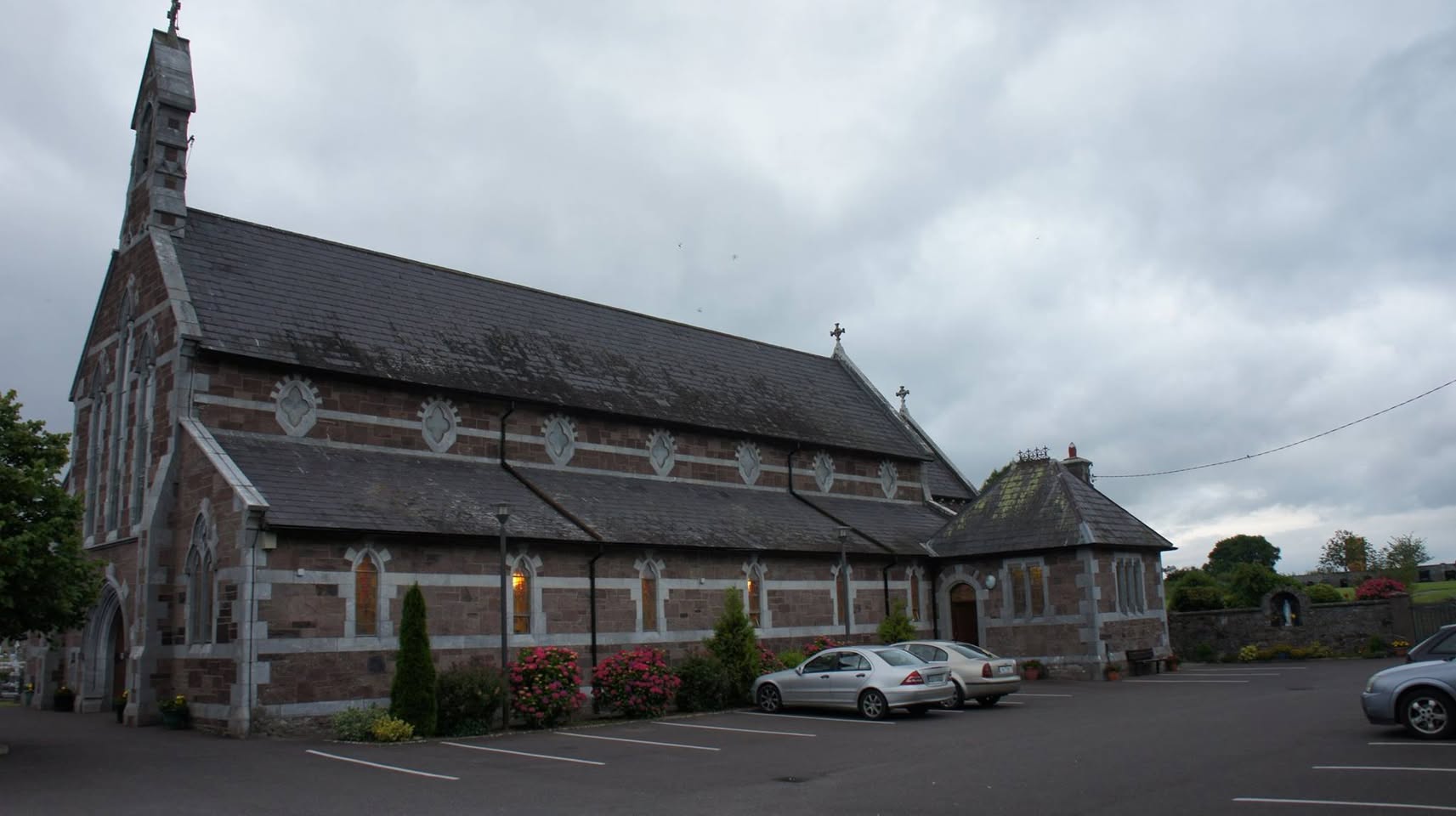 Tonight I had a rehearsal of the radio mass in tiny Ballyhooly, Cork, Ireland, that was the place