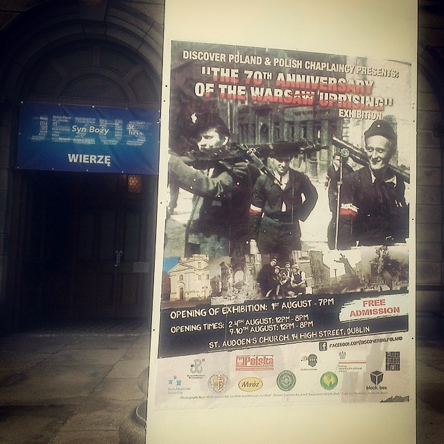 #warsawuprising #dublin The opening of the exhibition in…