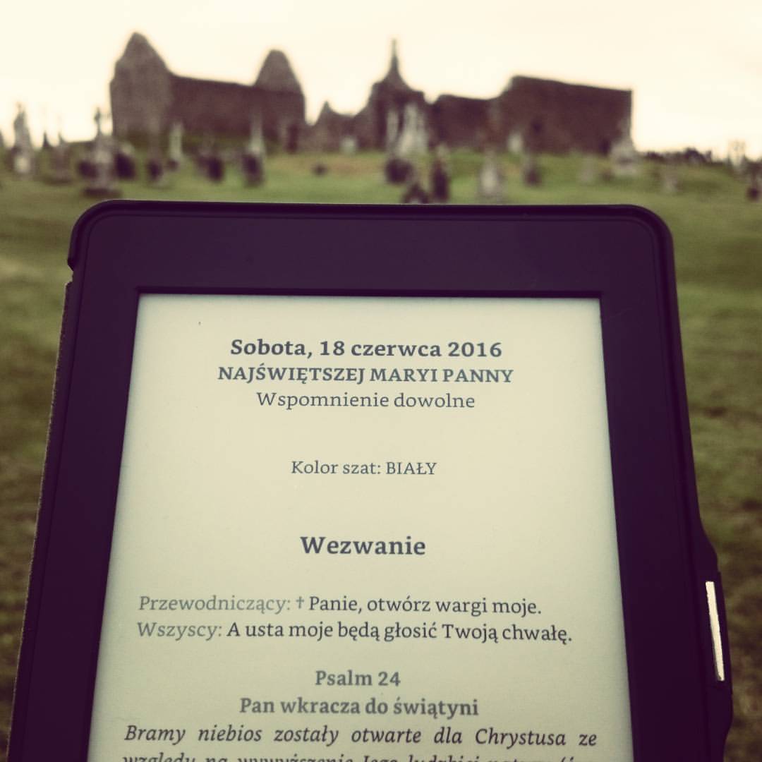 #Poranek Czas żegnać się z tym świętym miejscem. Na ruinach jak…