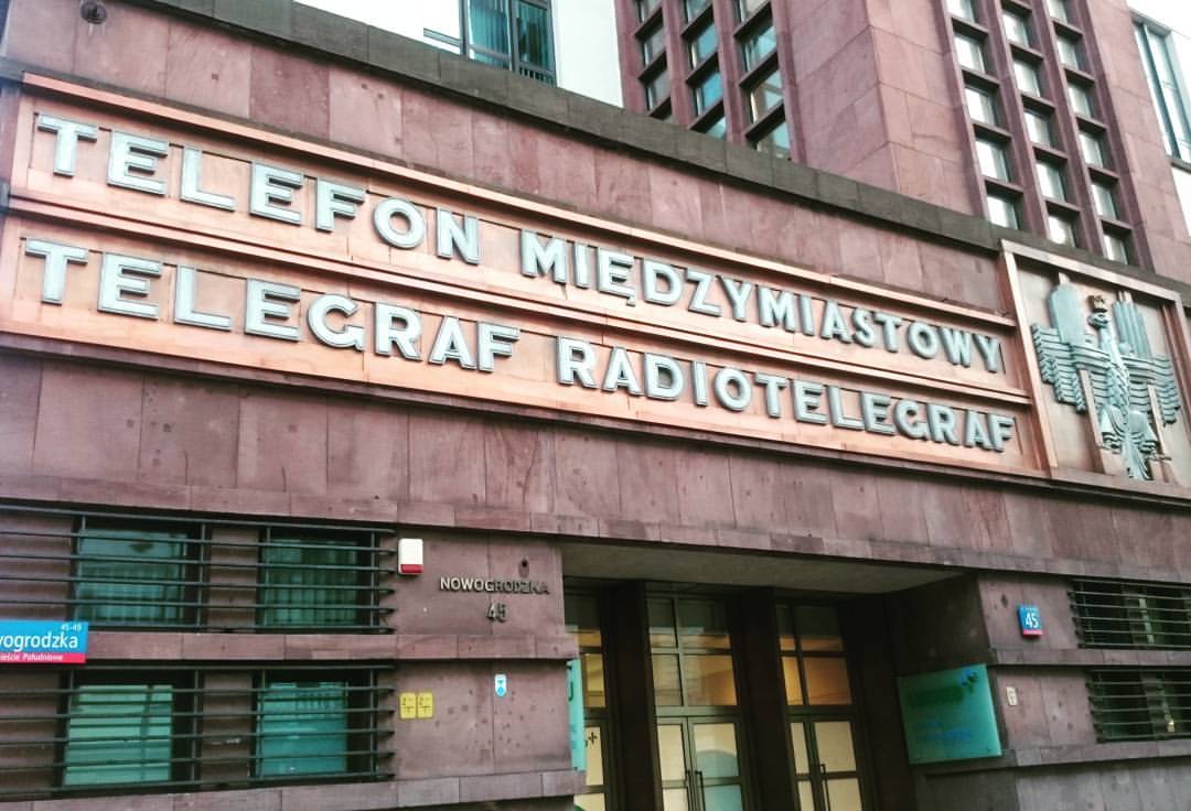 #werszawskioldschool :) #telegraph