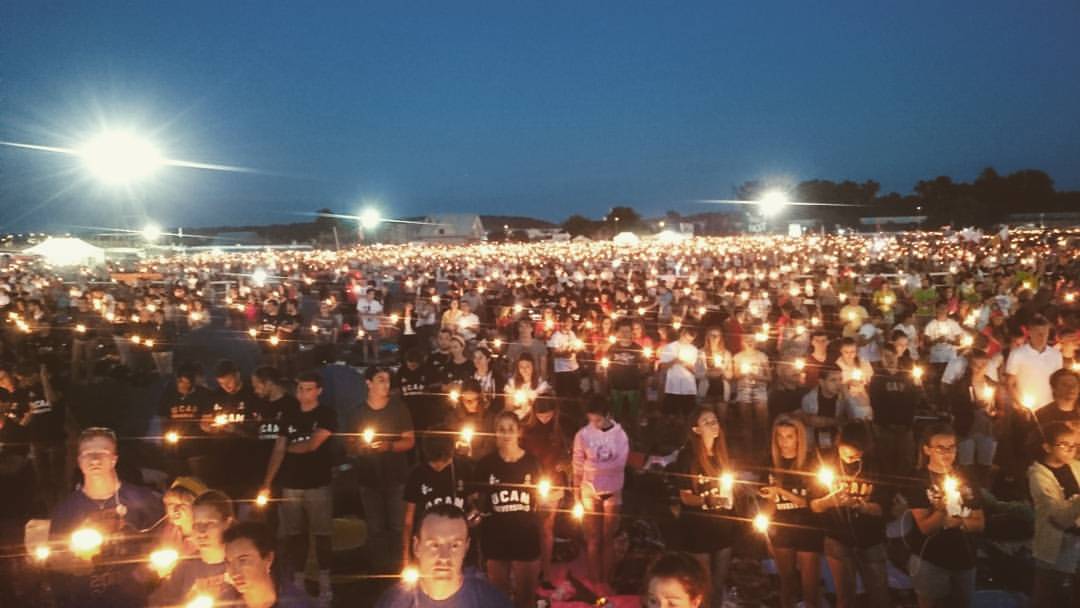 What a wonderful night at #campusmisericordiae kładzie się…