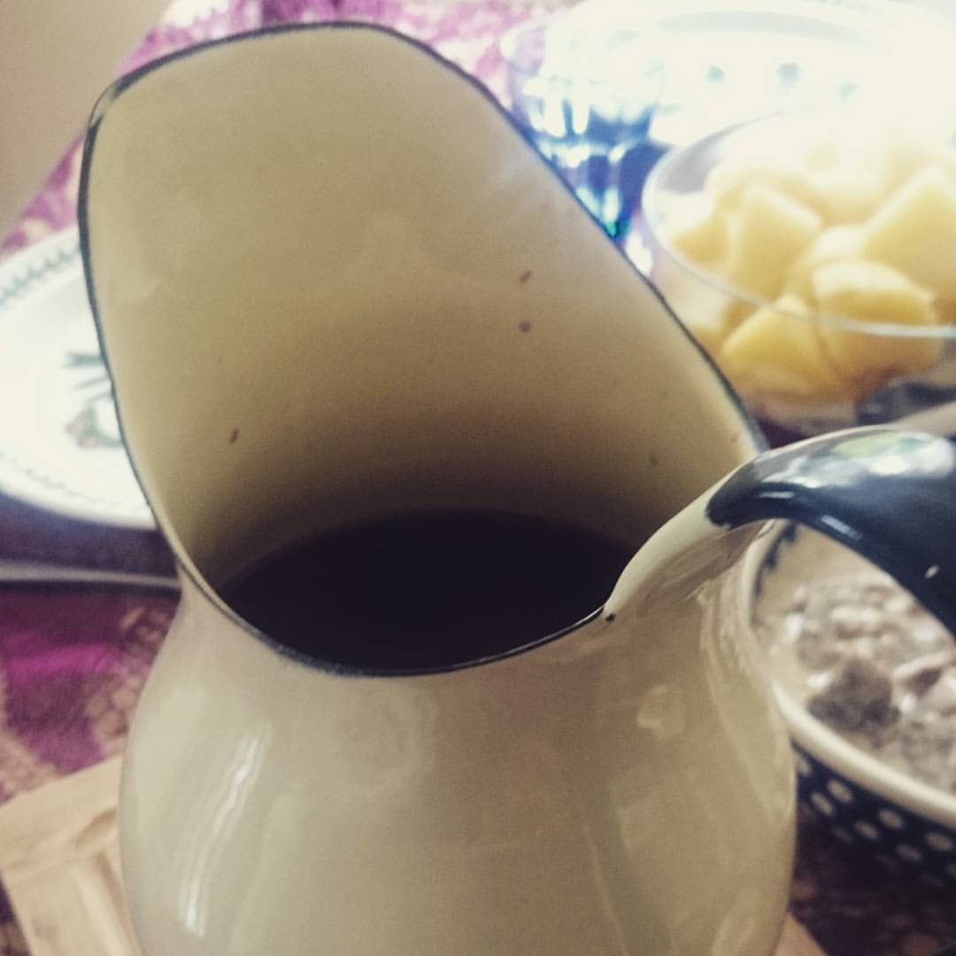 Polski obiad to i polski #kompot :) podany w oldschoolowym…