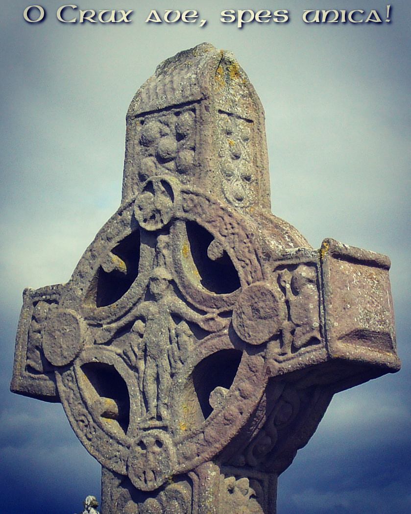 That is one of two designs of my ordination cards. The Cross of Scriptures from Clonmacnois combined with the words of t