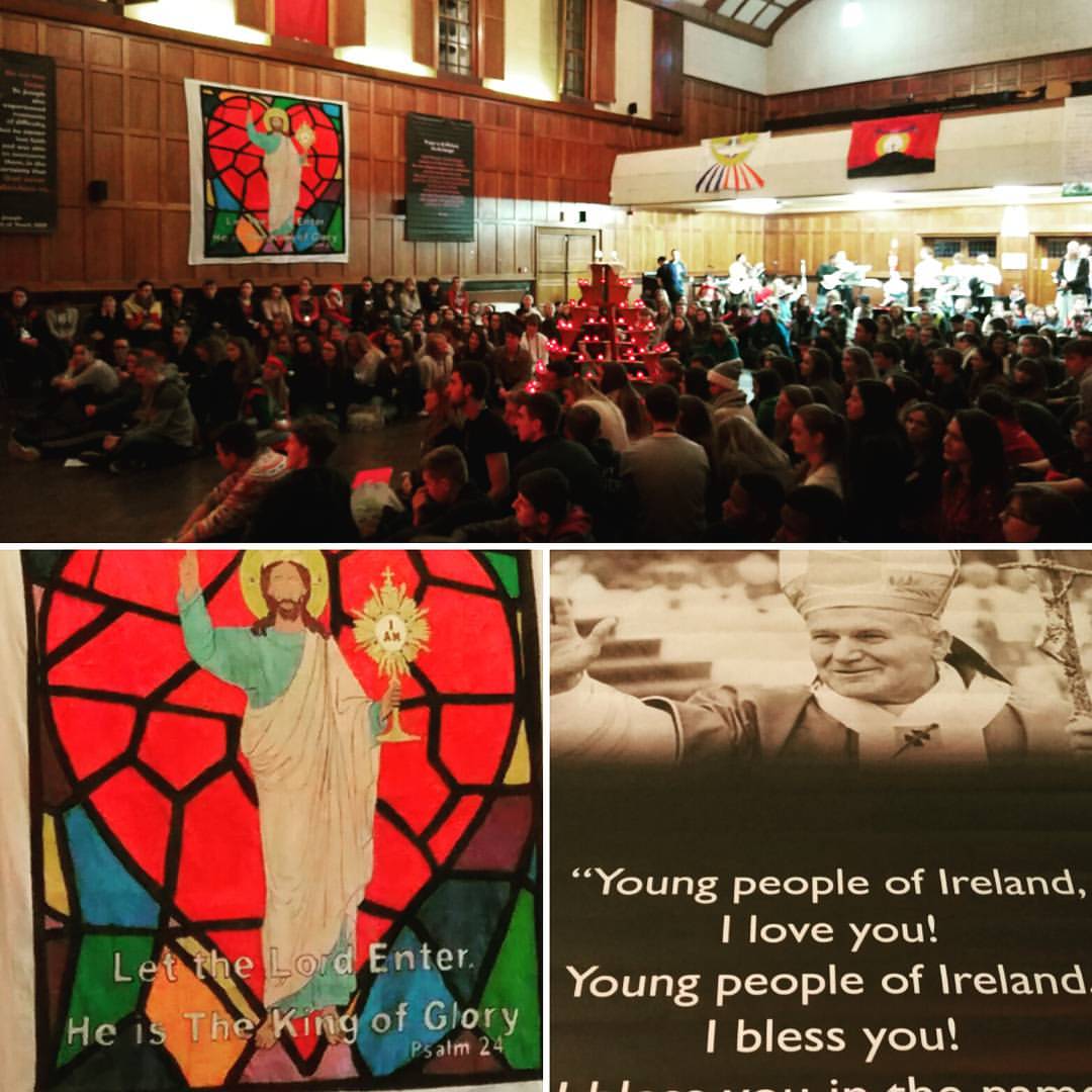 Great night with Youth 2000 Ireland. It was lovely to see so…
