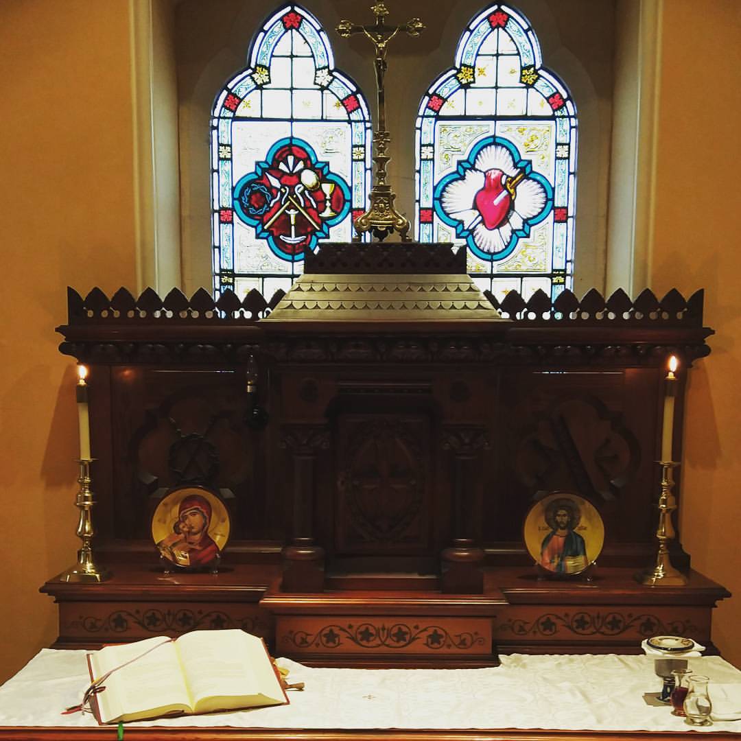 I really love to celebrate Holy Mass at the old altars. The…