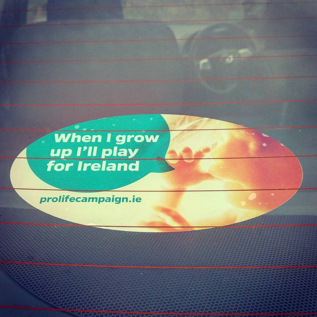 My new window car sticker ;) let us pray today trough the…