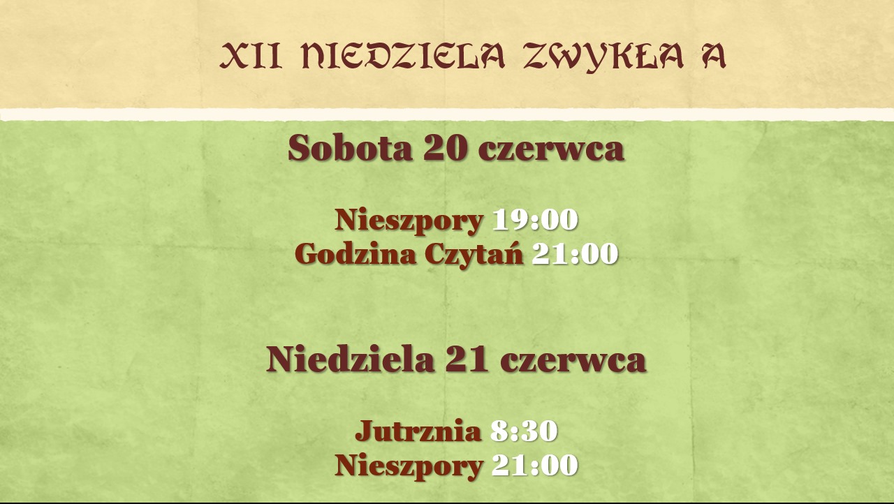 Nadszedł ten czas, kiedy nastała zieleń :) Pierwsza niedzielna…