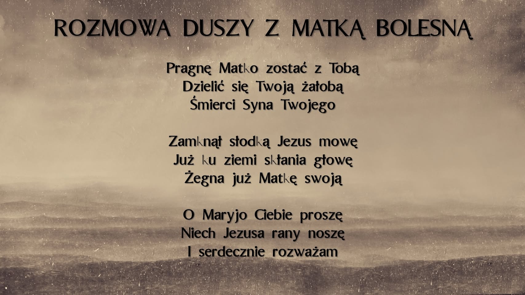 Dziś łączyliśmy tradycję z nowymi formami i modliliśmy się…