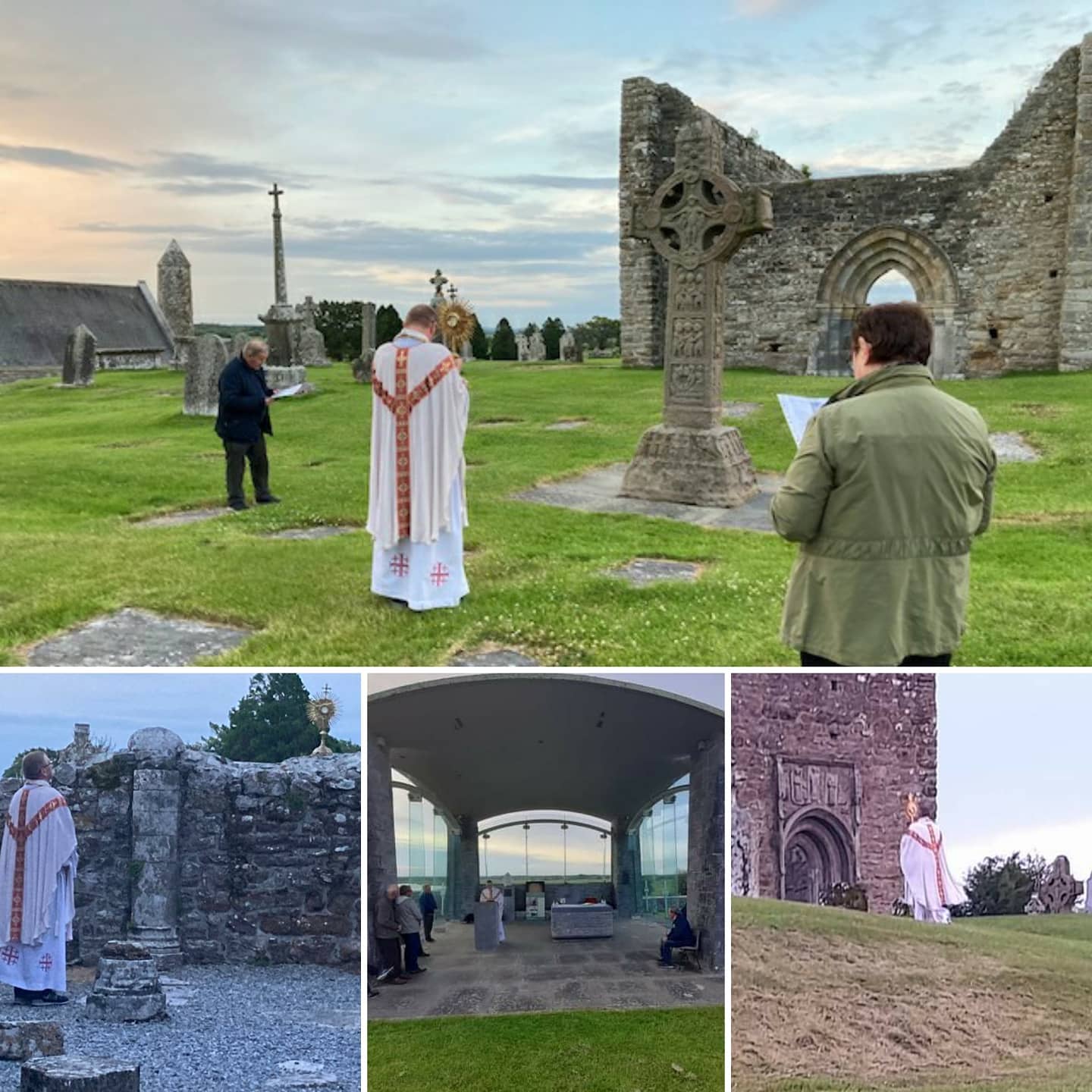 Kilka ujęć z wczorajszego świętowania w Clonmacnois. Jak zawsze…