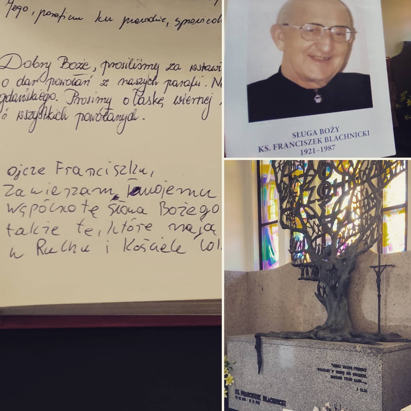 Dziś była taka wizyta "u ziarna", jakim jest zasiane ciało…