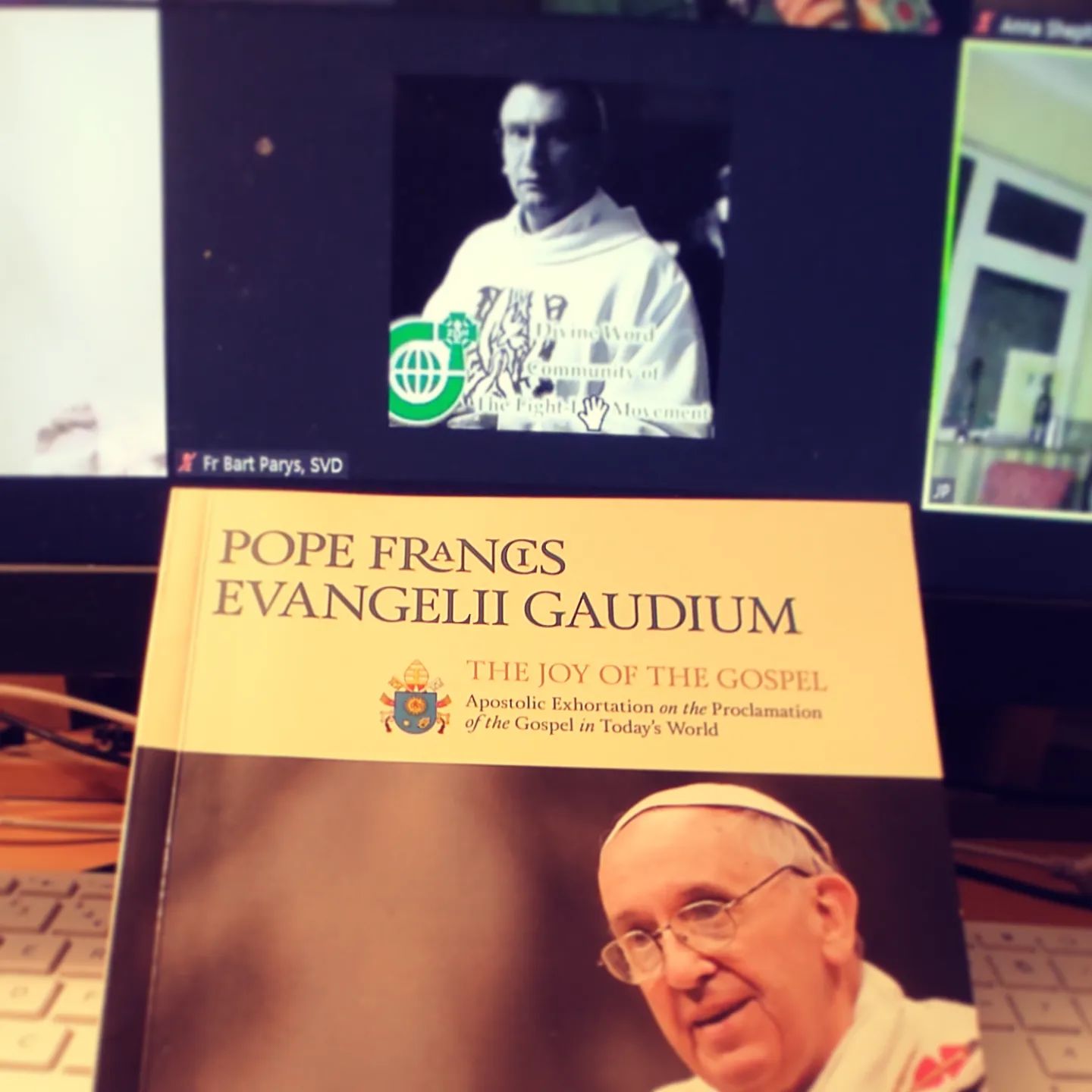 Wczoraj z irlandzką grupą z różnych zakątków wyspy rozpoczęliśmy spotkania związane ze studium Evangelii Gaudium papieża