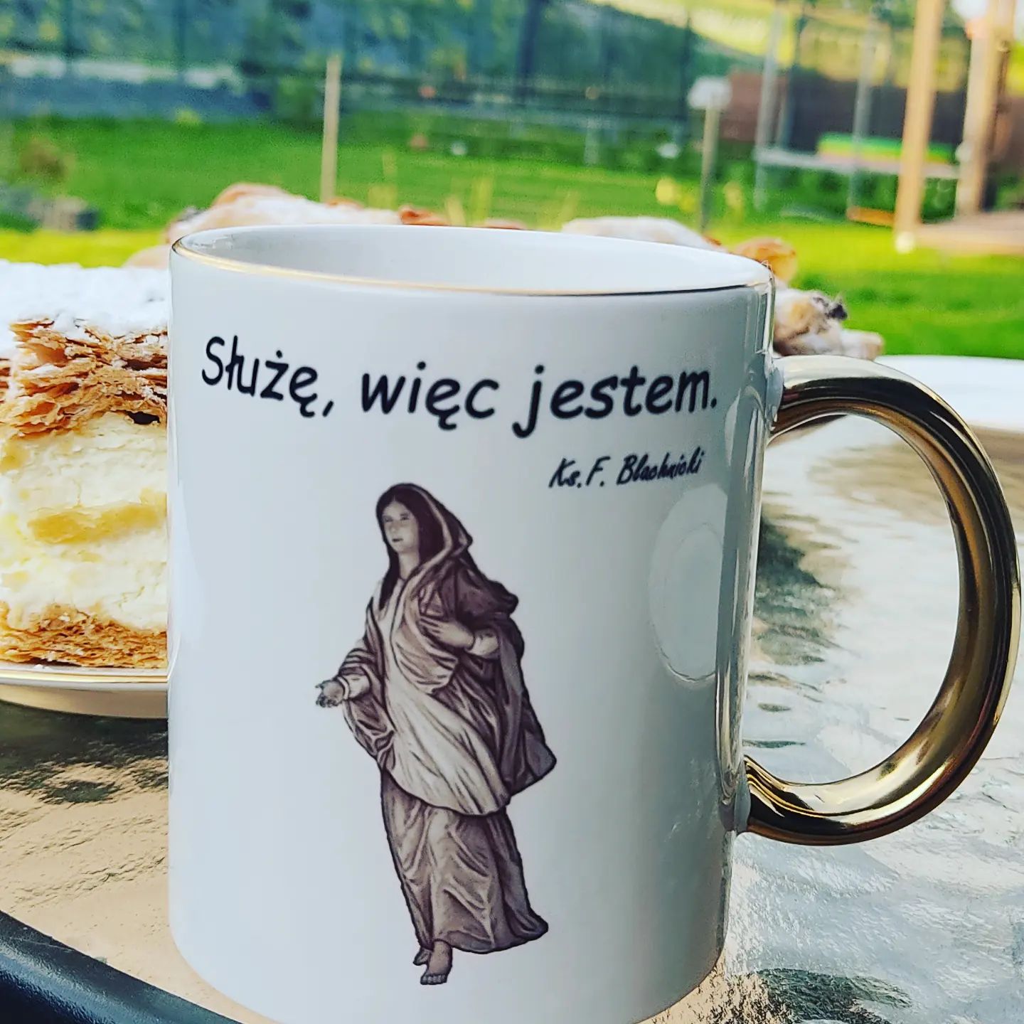 Piękny wieczór z przyjaciółmi w Tyńcu, czas Nawiedzenia więc…
