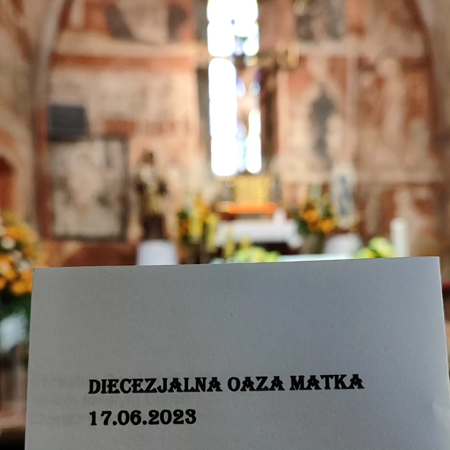 Kiedy Opatrzność układa scenariusz to są ciekawe wydarzenia…
