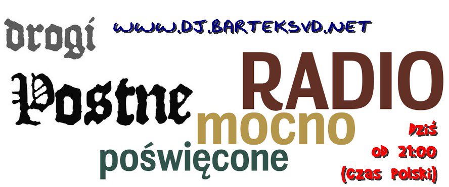 Zapraszam dziś od 21:00 na www.dj.barteksvd.net! :)