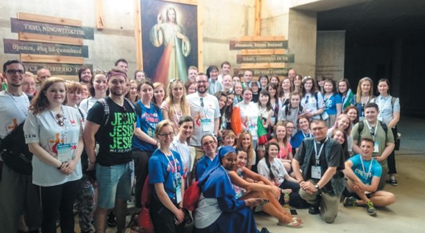 Eucharystia z biskupem dla irlandzkiego kręgu Domowego Kościoła, 2017 r.