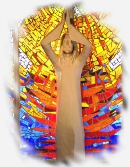 Chrystus Sługa - figura w kaplicy Centrum Światło-Życie w Krościenku. W tym miejscu rozpoczęła się dla mnie przygoda Oazy Nowego Życia III stopnia w Krakowie A.D. 2005...